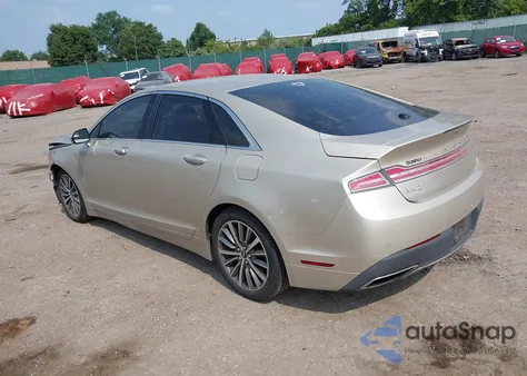 2017 Lincoln Mkz Select z USA, uszkodzony, nr VIN 3LN6L5C96HR620769